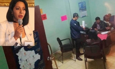 Andrea García, espera su audiencia cautelar/Foto. Kandire