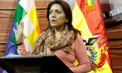 Ministra Gísela López/Foto. ABI