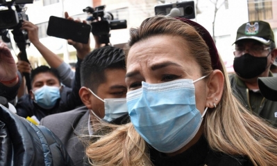 La expresidenta Jeanine Áñez. | Foto archivo