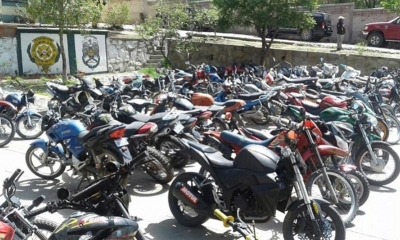 Este año fueron recuperadas 119 motocicletas en Chuquisaca