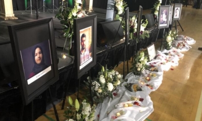 Fotos de las victimas del avión estrellado. | AFP