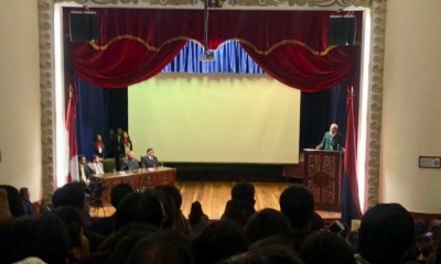 Carlos Mesa, en Potosí/Foto. RRSS