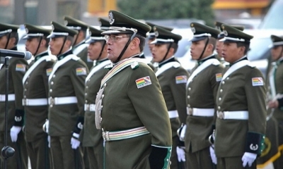 Policía Boliviana. Foto: Internet