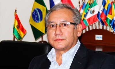 El presidente de la estatal Wilson Zelaya.