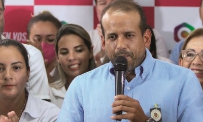 El exlíder cívico y gobernador electo de Santa Cruz, Luis Fernando Camacho
