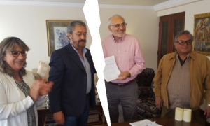  Para que un dirigente hable con Carlos Mesa, tiene que pasar primero por uno de los 4 filtros/Foto. RRSS	