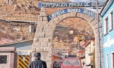 Empresa Minera Huanuni. Foto: RRSS