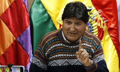 El expresidente Evo Morales.