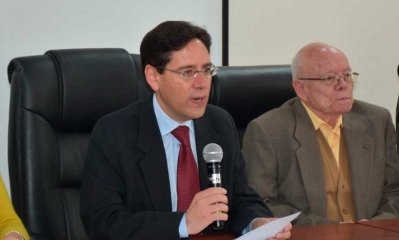 Salvador Romero, presidente del Tribunal Supremo Electoral (TSE)