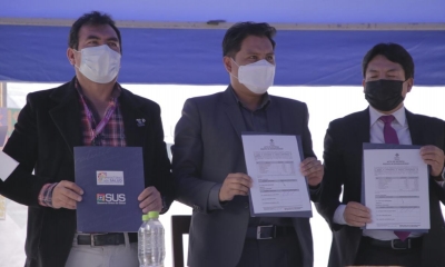 Ministro de Salud y Deportes, Jeyson Auza