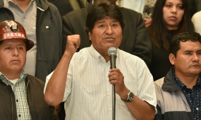 Evo Morales se reunió con la Conalcam/Foto. ABI