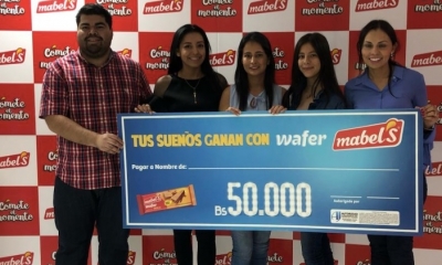Paola Sánchez López fue la primera ganadora del sorteo/Foto. RB