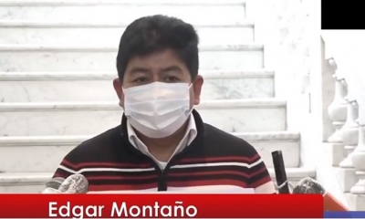El diputado del Movimiento Al Socialismo (MAS), Edgar Montaño