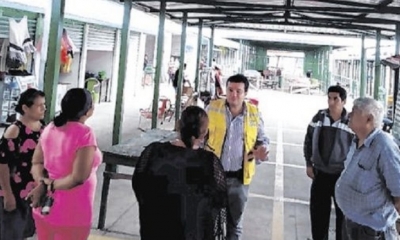 Se gastó mas de dos millones en los mercados vecinales/Foto. RRSS