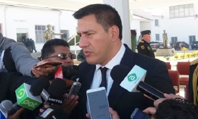 El ministro de Defensa, Javier Zavaleta