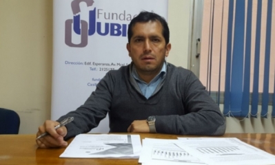 René Martínez, analista económico e investigador de Fundación Jubileo. Foto: ANF