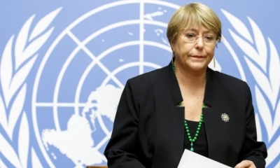 La alta comisionada de la ONU para los Derechos Humanos, Michelle Bachelet | EFE