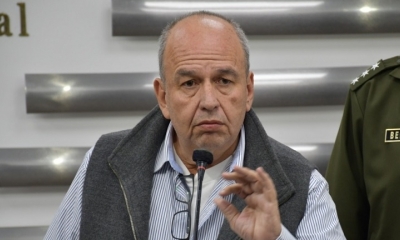 Arturo Murillo, ministro de Gobierno. ABI