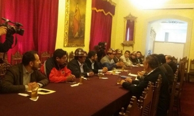 El pliego petitorio del sector fue entregado el sábado último al presidente Evo Morales. Foto: RRSS
