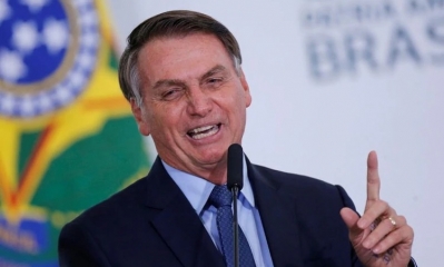 El presidente de Brasil, Jair Bolsonaro