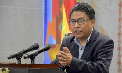 El ministro de Justicia, Iván Lima