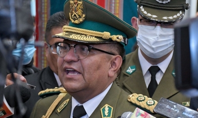 El comandante general de la Policía, Álvaro Álvarez.