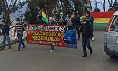Movilización de autos indocumentados