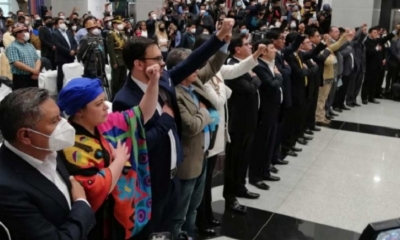 El gabinete actual del presidente Arce
