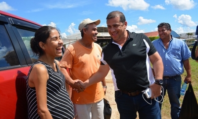Mariel Jesús, agradeció infinitamente al Gobernador Alex Ferrier, por ayudar en la recuperación de su hija