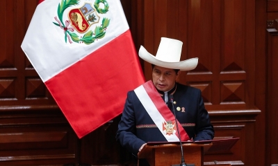 El presidente de Perú, Pedro Castillo.