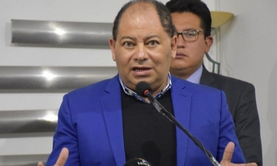 El ministro de Gobierno, Carlos Romero.