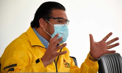 El alcalde la ciudad de La Paz, Luis Revilla