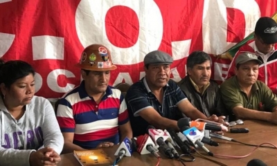 El congreso nacional de la Central Obrera Boliviana (COB)  para elegir a la nueva dirigencia se llevará a cabo a fines del mes de abril