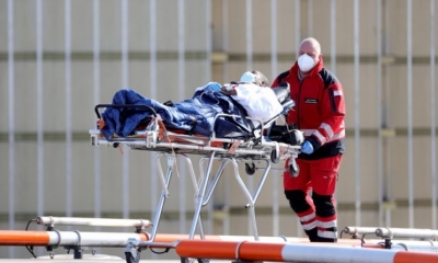 Paciente con coronavirus en Alemania. | EFE