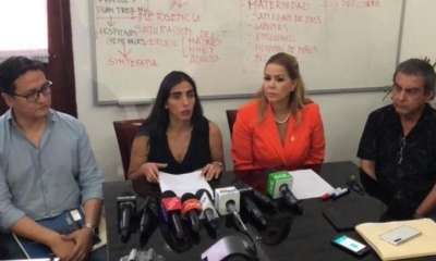 La ministra Montaño y la presidenta del Concejo Municipal hicieron el anuncio/Foto. RRSS