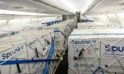 Un lote de la segunda dosis de la vacuna Sputnik V./ ABI
