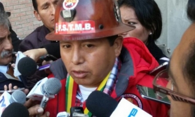 Juan Carlos Guarachi, secretario ejecutivo de la Central Obrera Boliviana /Foto. RRSS