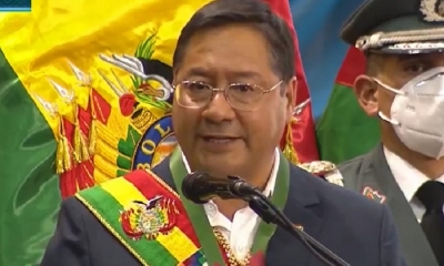 Presidente Luis Arce realzó los actos por la efeméride de El Alto
