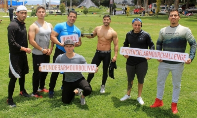 A todos los participantes se les entregó una polera técnica UA/Foto. LG