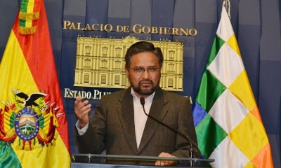 Alfredo Rada, ministro de la Presidencia. Foto: ABI