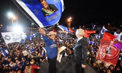 El presidente Evo Morales