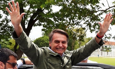 Bolsonaro fue electo con el 55% de los votos