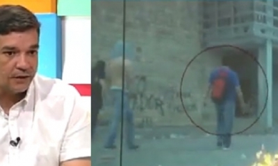 Oki Paniagua, activista del 21F/Foto. Captura de pantalla