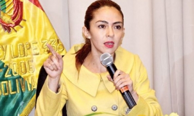 Mariana Prado, ministra de Planificación/Foto. RRSS