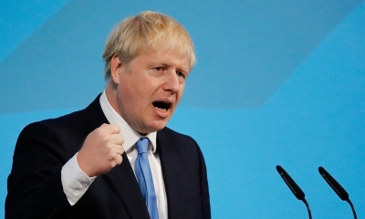 Boris Johnson, primer ministro británico