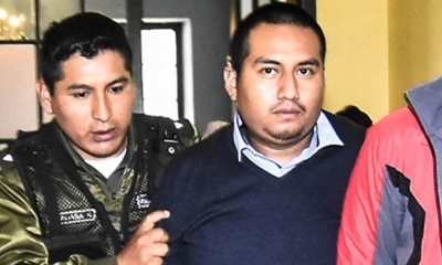 Juan Franz Pari, principal acusado del desfalco millonario al Banco Unión.