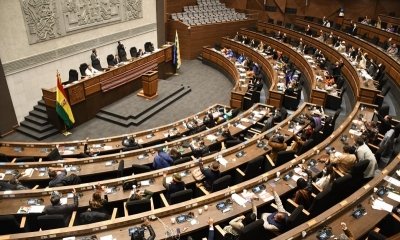El pleno de la Asamblea Legislativa.