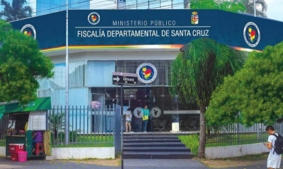 Frontis de la Fiscalía Departamental de Santa Cruz