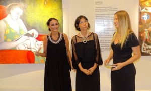 Expositoras. Donatella Scuderi, Ma.Esther Diaz, Roxana Molina