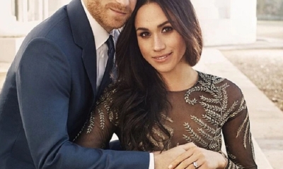 El primer retrato oficial de Meghan Markle y el príncipe Harry de Inglaterra